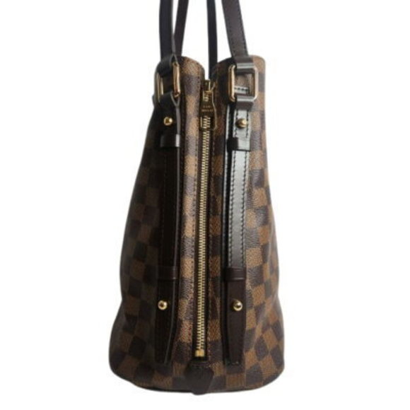 Louis Vuitton Brown Damier Bag Li Ebene Cabas Shoulder - Picture 4 of 9